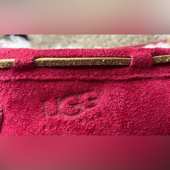 UGG Red Moccasins - Picture 7 of 8